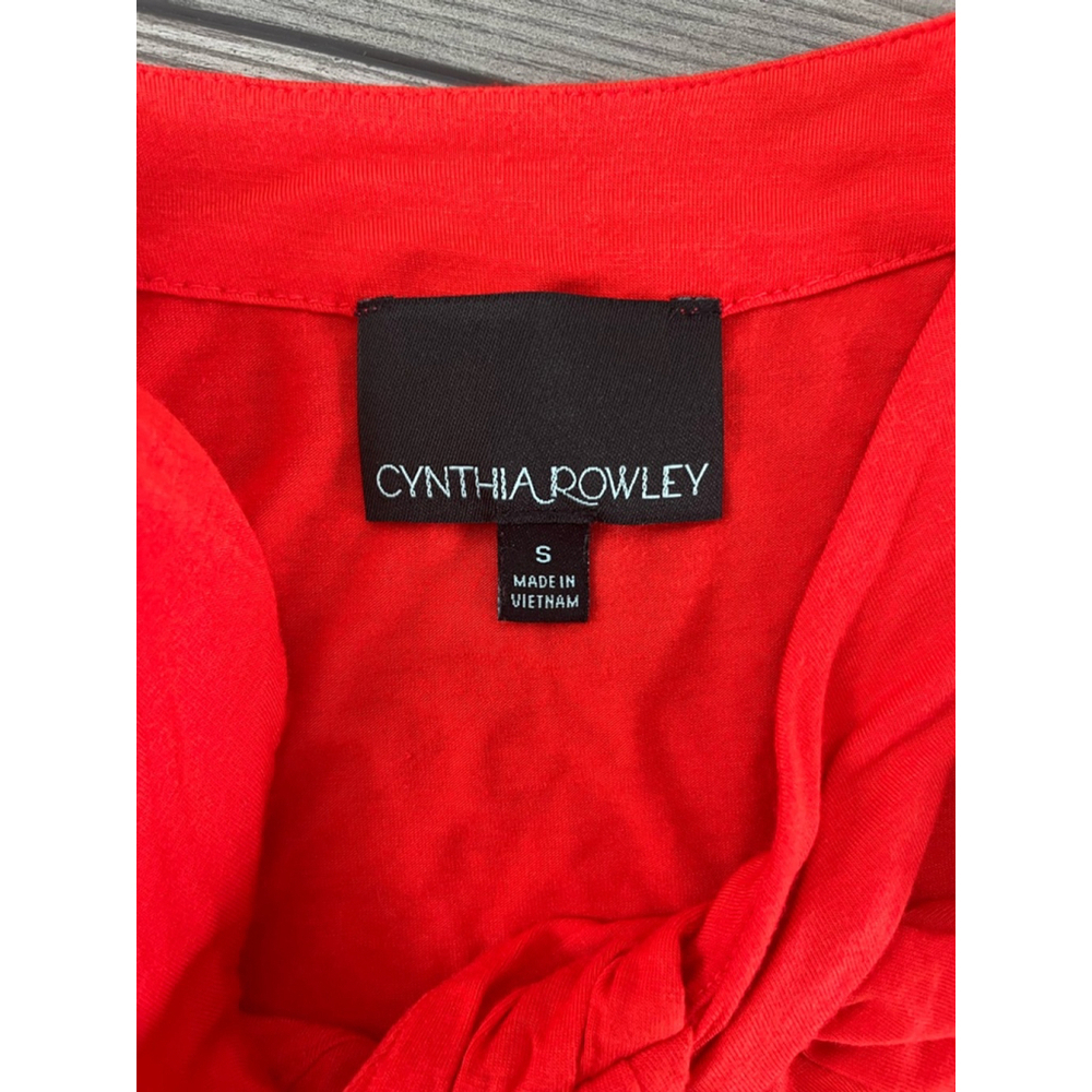 Cynthia Rowley Red Tank Top Women's Small - Picture 2 of 2